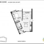 1 BHK 620 Sft