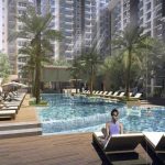 Bhartiya City Nikoo homes Poolside View