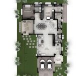 Hiranandani Villas type C ground floor plan