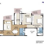 Purva Venezia 2 BHK 1322 SQFT