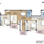 Purva Venezia 3 BHK 1610 Sqft